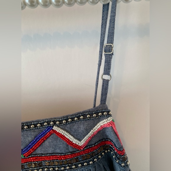 NWT Venus Embroidered and Beaded Maxi Dress - Picture 11 of 13